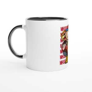 Taza de Café de Cerámica de Dos Tonos con Diseño de Dibujos Animados Divertidos, Apta para Lavavajillas, con Caja de Regalo Incluida - Product Image 3