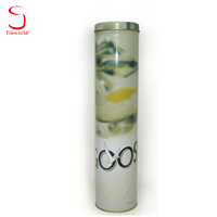 Boîte en métal ronde, boîte cylindrique en métal, impression personnalisée, emballage promotionnel pour vin, liqueurs, spiritueux, avec couvercle, vide, vente en gros, OEM