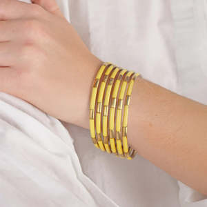 Brazalete de Boda para Mujer, Chapado en Oro, Diseño de Alta Calidad, Combinación de Colores Personalizada, Brazaletes de Resina, Accesorios de Moda de Lujo - Product Image 4