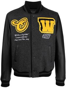 Blouson universitaire unisexe personnalisé en streetwear avec broderie, manches en cuir, en laine, style Letterman, patchwork, manteau Hip Hop 2026 - Product Image 5