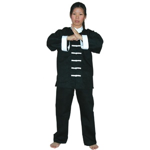 Kung Fu đào tạo đồng phục được thực hiện với cao cấp thoáng khí dệt cung cấp tuyệt vời lưu thông không khí thích hợp cho võ thuật - Product Image 3