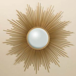 Miroir mural en métal et verre Linea Exports Inc, best-seller, pour la décoration de la maison, prix raisonnable - Product Image 3