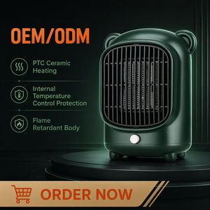 Kışlık Evler İçin Isıtıcılar 220V 500W Yüksek Güçlü Seramik PTC Isıtma Elemanı Fanlı Isıtıcı Sera Atölyesi Fabrika Deposu için - Product Image 1