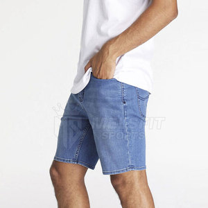 Vente flash - Shorts en jean pour homme, coupe slim, respirants, 100% coton, de haute qualité, fabriqués au Pakistan - Product Image 2