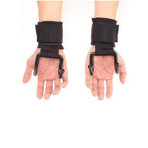 Sangles de poignet épaisses en néoprène antidérapantes et anti-déchirure pour soulevés de terre, tractions, rames et shrugs – Personnalisables et robustes - Product Image 2