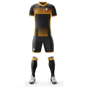 Soccer Jersey Football Suit Digital Printed Custom Logo Hot Selling Uniform Kits Sportswear <b>Athletic</b> Compression Kits - Product Image 5