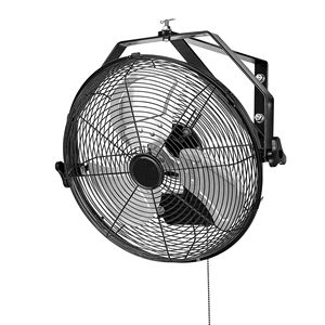 Ventilatore Industriale da Parete in Alluminio da 14 Pollici, Alta Velocità 2473 CFM, 3 Velocità, Impermeabile IP44 per Garage e Esterni - Product Image 1