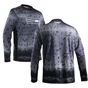 Camiseta de Pesca de Manga Corta para Hombre, Hecha a Medida, 100% Poliéster, Transpirable, con Protección UV e Impermeable, con Sublimación Personalizada - Product Image 2