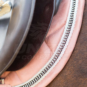 UNIZA Tapis de selle respirant de haute qualité pour chevaux, modèle UC-HRSP-02, en tissu de coton doux, forme profilée, polyvalent pour l'équitation - Product Image 6