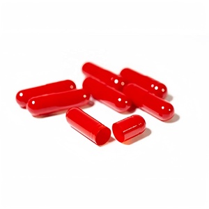 Capsules végétales HPMC vides, capsules de gélatine dure vides rouges, séparées, en petits sachets, personnalisables en couleur et taille (00, 0, 1, 2, 3, 4, 5), certifiées Halal - Product Image 6
