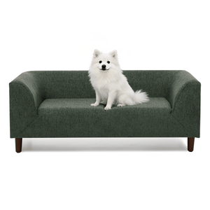 Modern Rectangular Pet Sofa with Backrest Armrests Soft <b>Cushion</b> Comfortable for <b>Small</b> to Medium Sized Dogs - Product Image 4