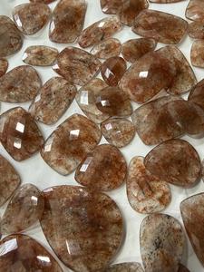 Quartz rose naturel taillé en forme de rose, pierre précieuse naturelle pour la fabrication de bijoux - Product Image 6