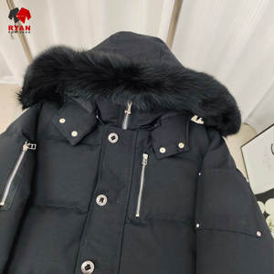 Vestes d'hiver matelassées imperméables et respirantes à capuche de haute qualité personnalisées pour hommes, prix de gros, fourniture d'usine - Product Image 4