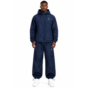 Chaqueta Deportiva Impermeable, Cortavientos y Ecológica de Nailon, Unisex, Informal, con Capucha, Estampada o Lisa, para Hombre, de Secado Rápido y Transpirable - Product Image 1
