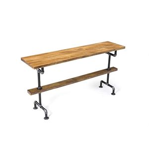 Tavolo da Bar industriale da 63 \ "con 4 sgabelli da Bar può ospitare da 2 a 4 persone mobili da Bar durevoli per uso domestico o commerciale - Product Image 5