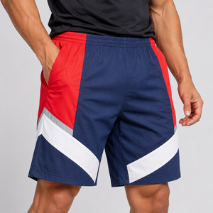 Pantalones Cortos Deportivos Ligeros para Hombre, de Secado Rápido, Transpirables, de Nailon, para Gimnasio y Entrenamiento, Personalizados OEM, con Encaje Frontal de Satén - Product Image 1