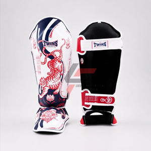 Protector de Espinillas para Muay Thai, Diseño Personalizado de Alta Calidad, Impresión Completa, Cuero Genuino, para Gemelos, Más Vendido - Product Image 3