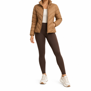 Dernière Tendance : Doudoune Longue Matelassée Respirante pour Femme, Grande Taille, Manches Longues, Idéale pour l'Hiver et qui Maintient au Chaud - Product Image 3