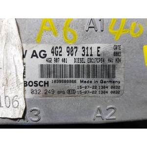 A6 ชุดควบคุมอิเล็กทรอนิกส์และโมดูลคอมพิวเตอร์มือสอง 4G2907311E - Product Image 2