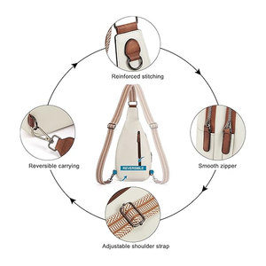 Bolso Bandolera Deportivo Lawd con Diseño de Correa Elegante, Color Personalizado, Logotipo Impreso en Relieve, Fabricado en Pakistán, Ligero - Product Image 3