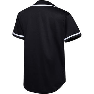 Maillots de baseball athlétiques en polyester technique, coupe ajustée, évacuation de l'humidité pour l'endurance sportive - Product Image 4