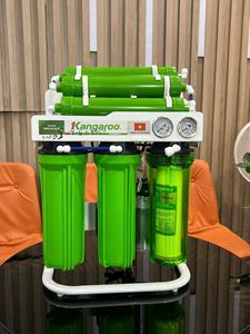 Système de filtration d'eau RO domestique le moins cher, purificateur d'eau sous l'évier 75-100 GPD pour la filtration d'eau potable dans les hôtels, support avec 2 manomètres - Product Image 3