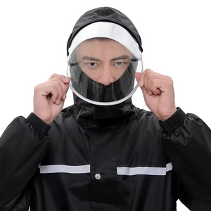 Impermeable y Cortavientos Reflectante Ligero de Invierno, Casual, con Borde Ancho, para Adultos, para Excursiones al Aire Libre y Trabajos de Saneamiento - Product Image 3