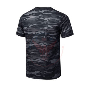 Camisetas de Gimnasio de la Mejor Calidad en Oferta Online, Camisetas de Gimnasio para Hombre en Mezcla de Poliéster y Algodón, Camisetas de Gimnasio Estampadas - Product Image 2