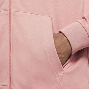 Soft Blush Pink Zip Up Hoodie For Men Premium Lightweight Cotton <b>Jacket</b> Casual Streetwear Comfortable Everyday Winter Fashion - Product Image 3