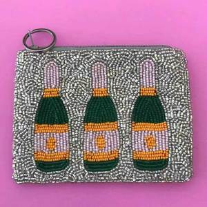 Stylish Handmade Beaded Coin Purse Elegant <b>Small</b> <b>Wallet</b> for Women At Cheap Price - Product Image 2