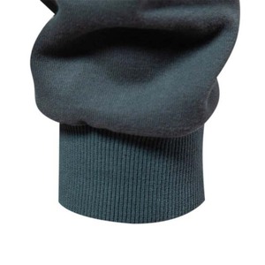 Sudadera de punto para hombre con cuello redondo, color sólido, con bolsillo con cremallera, corte regular, ropa informal de otoño, sudaderas para hombre en oferta. - Product Image 2