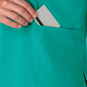 4-Way Stretch Medical <b>Scrub</b> Sets Unisex Spandex Hospital Uniforms V-Neck <b>Nursing</b> <b>Scrubs</b> Custom Logo OEM Wholesale for Men Women - Product Image 6