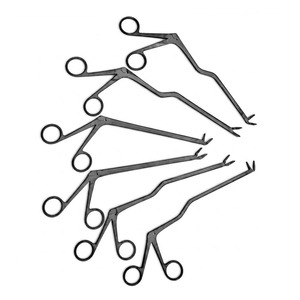 Ensemble de 6 rongeurs à baïonnette Kerrison, instruments chirurgicaux orthopédiques allemands pour la colonne vertébrale - Product Image 4