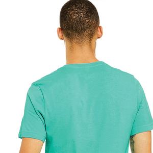 Vente en gros T-shirt uni à manches courtes pour hommes T-shirt en coton polyester de qualité supérieure OEM ODM personnalisé Marque privée Vêtements décontractés T-shirt - Product Image 5