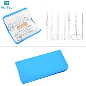 Ensemble de dissection en acier inoxydable de 7 pièces, kit de dissection pour l'enseignement de l'anatomie, des échantillons biologiques, pour les étudiants en médecine - Product Image 5