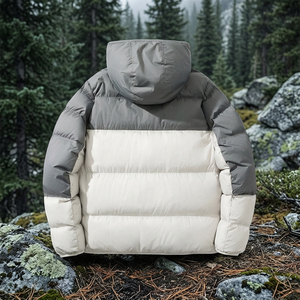 Veste matelassée imperméable pour homme, personnalisable avec logo, vente en gros OEM, best-seller, vêtements d'hiver décontractés pour homme - Product Image 6