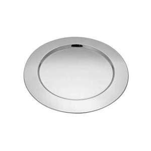 Assiette de Présentation Ronde en Métal Décorative, Motif Floral Oriental Gravé, Faite à la Main, Qualité Alimentaire, Durable, MOQ 50 pièces pour la Décoration de Table - Product Image 4