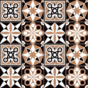 Moroccan Style Printed Tile 300x300mm Handmade 3D Glazed Indoor Outdoor Decor - Product Image 5