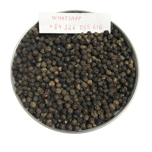 Hot Spicy 5MM MC Vietnam Black Pepper Directo de fábrica Venta superior Pure Premium Quality Pimienta negra seca + 84 86 521 6698 - Product Image 1