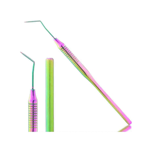 Outils de rehaussement et de permanente des cils, séparateur de cils pour permanente et lifting des cils, manche creux avec brosse à double rangée de poils - Product Image 6