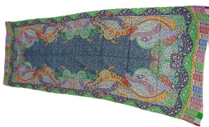 Foulard carré d'été en coton pour femme, motif à carreaux imprimé numérique multicolore, vente en gros 2026, offre spéciale - Product Image 2