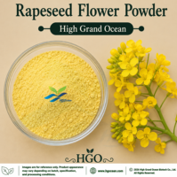 Pasokan Langsung Pabrik HGO untuk Bubuk Bunga Rapeseed (Kualitas Makanan) (Ekstrak Serbuk Sari) Pengeringan Semprot / Rapeseed Flower yang Dikeringkan dengan Metode Beku
