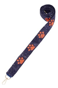 Hand made new style good looking beaded cow print Lanyard <b>strap</b> belt cross body <b>shoulder</b> <b>strap</b> belt hand embroidery design - Product Image 2