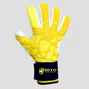 Guantes de Portero de Fútbol de Nivel Profesional, Palma Delantera de Látex Alemán de 4 mm, Dorso de Silicona con Inyección de Silicona, Correa Integrada - Product Image 2