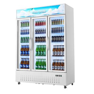 Réfrigérateur commercial vertical pour boissons, 36,4 pieds cubes, 3 portes vitrées - Product Image 1