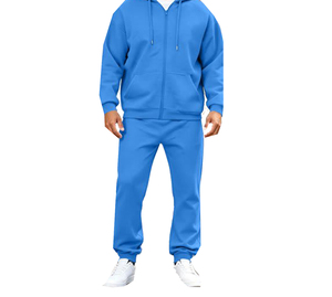 Manufacturer Sweatsuit Thick Heavyweight <b>Jacket</b> and Pants 2 Piece Jogger Set <b>Mens</b> <b>Velvet</b> Tracksuit Customize design and color - Product Image 1