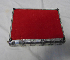 Handcrafted Meenakari Metal Jewelry <b>Box</b> with Ring Organizer Decorative <b>Storage</b> Case with Velvet Interior Gift <b>Box</b> - Product Image 6