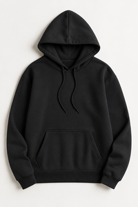 Sweat à capuche premium épais à motif dessin animé avec logo frontal, doublure polaire en Spandex/Polyester, respirant et écologique pour homme - Product Image 6
