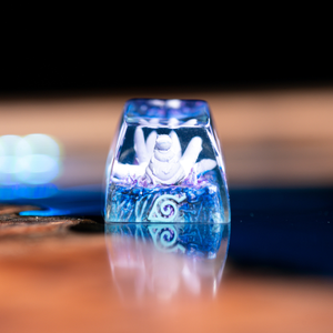 Teclas Artesanales Bosque Místico, Teclas Artesanales Personalizadas, Teclas Anime Lindas, Teclas Verdes, Juego de Teclas, Teclas de Madera - Product Image 4