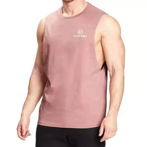 Camisetas sin Mangas para Hombre, Camisetas Deportivas de Verano para Gimnasio, Camisetas Casuales de Algodón para Entrenamiento Muscular - Product Image 1